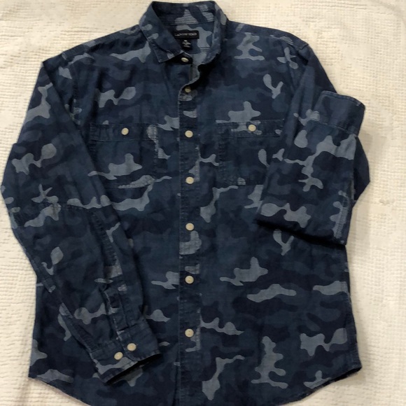 denim camouflage shirt